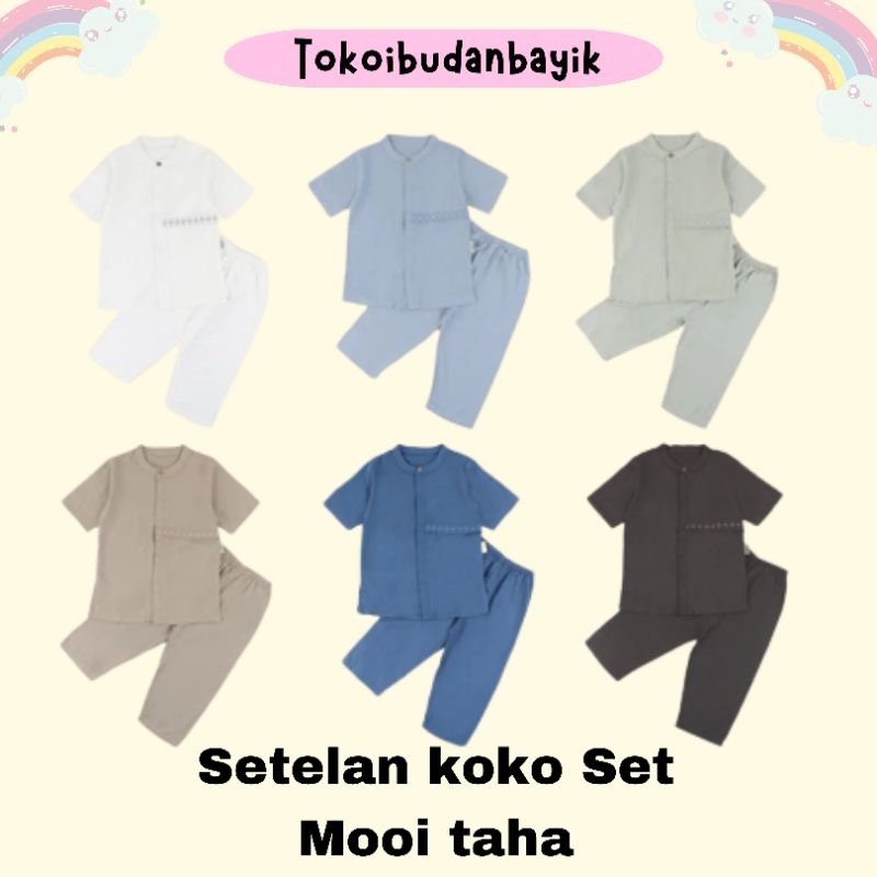 setelan Set Koko Mooi Taha/raya set koko mooi