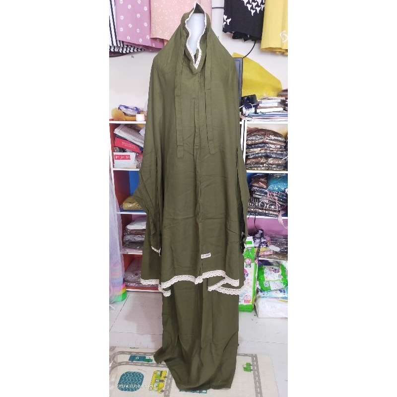 mukena adawiyah polos