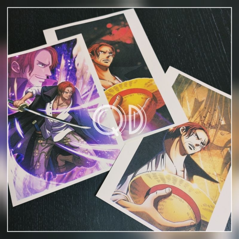 

A6 stiker kertas Sank one piece sticker doff murah random