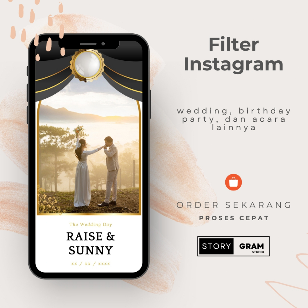Filter Instagram Wedding/ulangtahun/bridal/reuni