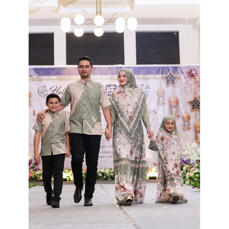 Haliza syari/ Zifana 2/ Haliza zifana 2/ Abaya syari/ Set fam/ Couple lebaran
