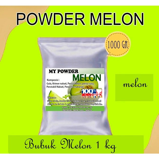 

Bubuk Rasa Melon powder reguler