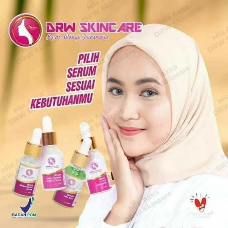 SERUM DRW SKINCARE/SERUM WAJAH/SERUM/SERUMGLOW/SERUMACNE