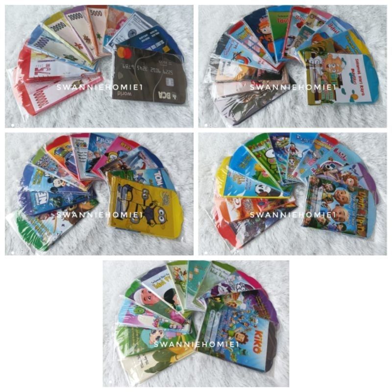 

5 pak amplop lebaran medium / amplop lebaran kraakater