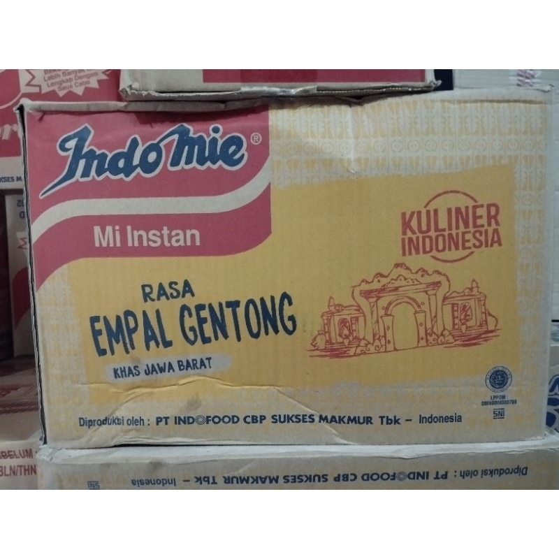 

indomie empal gentong