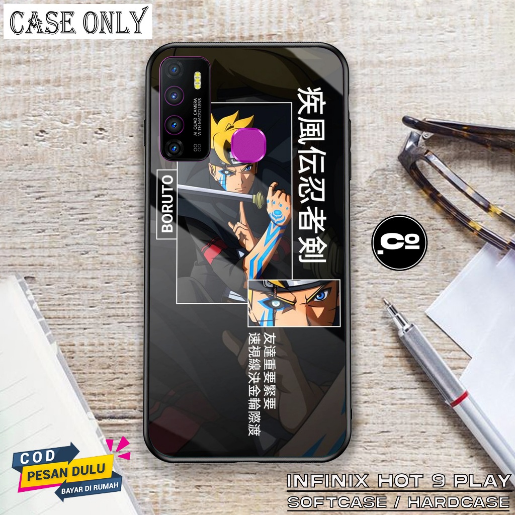 Case INFINIX HOT 9 PLAY - Casing INFINIX HOT 9 PLAY [ NARUTO ] Silikon INFINIX HOT 9 PLAY - Kesing H