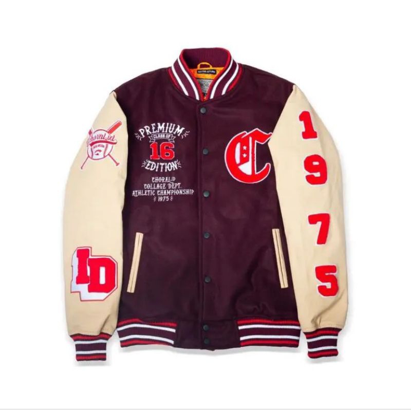 Jacket Choral Trooper Varsity Maroon Original