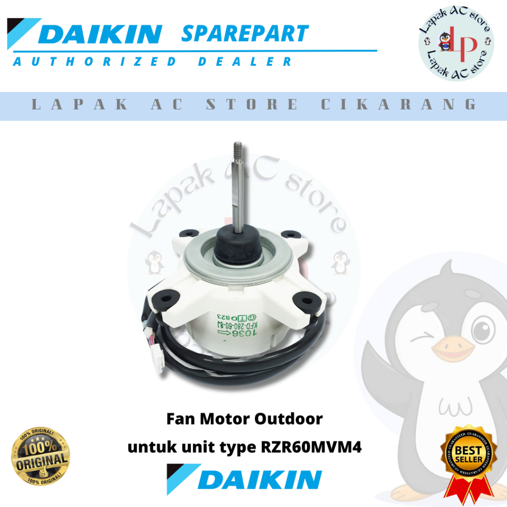 Fan Motor outdoor AC DAIKIN  2,5 PK RZR60MVM4