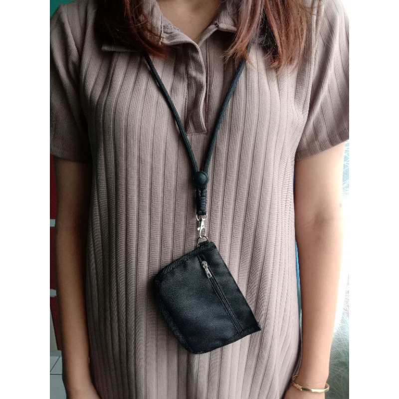 SAKO WALLET free lanyard hanging wallet pria wanita