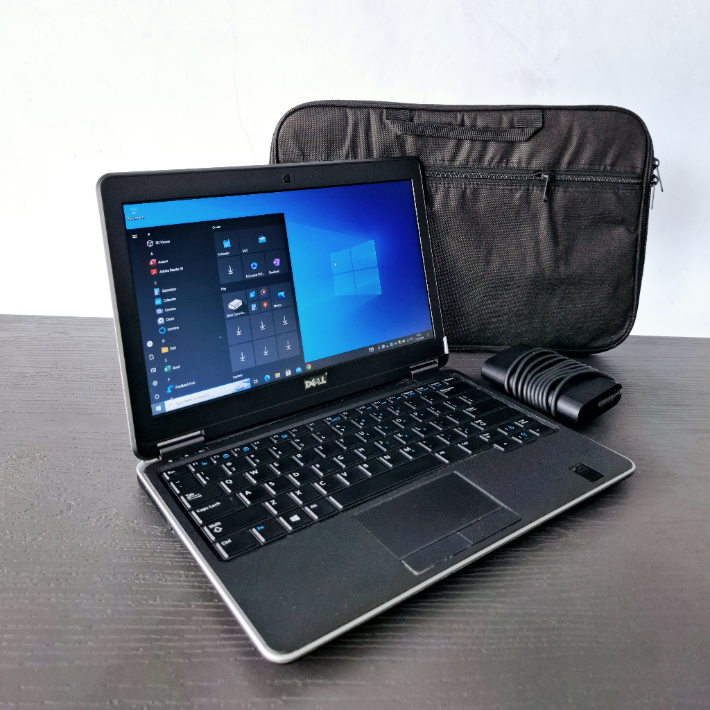 Dell Latitude E7240 Core i5 RAM 6GB SSD 128GB 12 inch Slim Laptop Notebook Second Bekas Murah