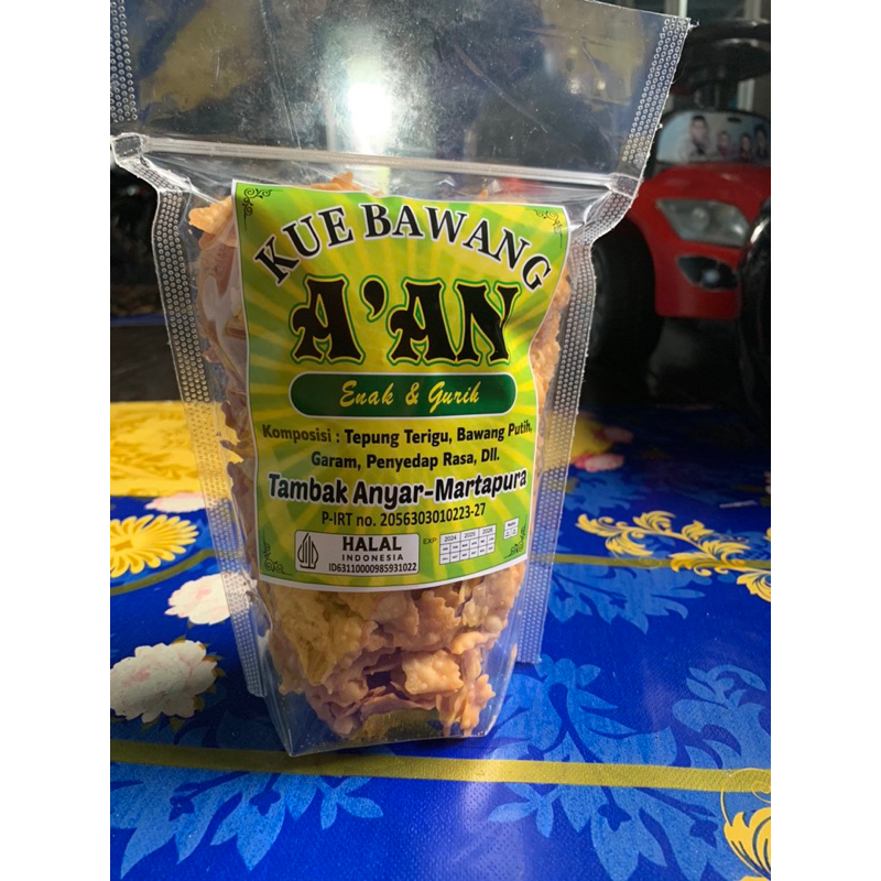 

Kue Bawang A'AN kemasan 250 gram paket hemat