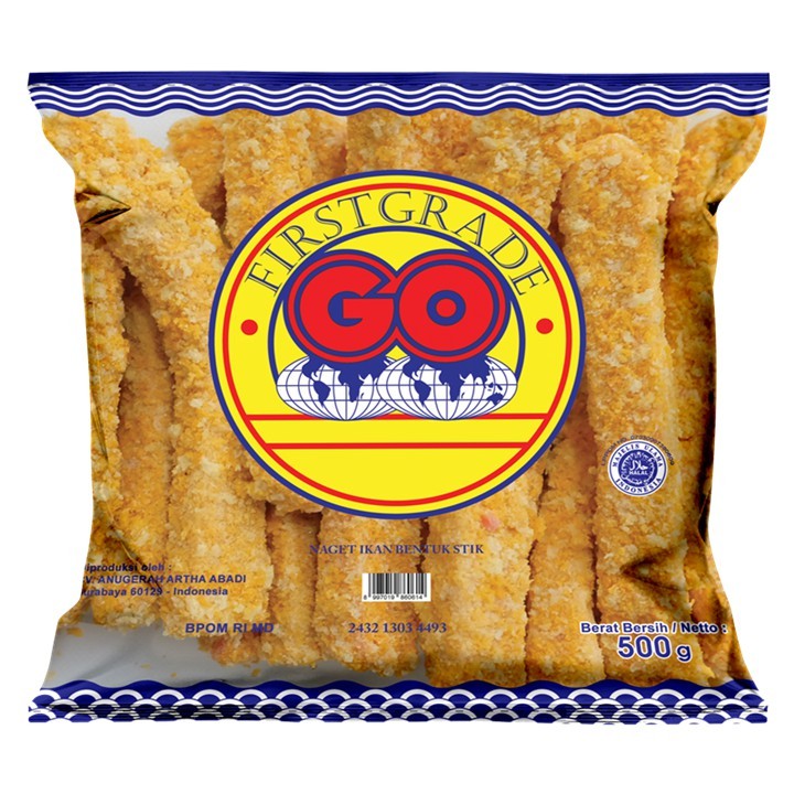 

Fish Nugget Stick 500GR Frozen Food Makanan Instant