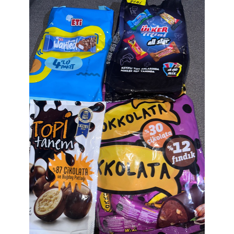 

aneka cokelat Turki kemasan bag