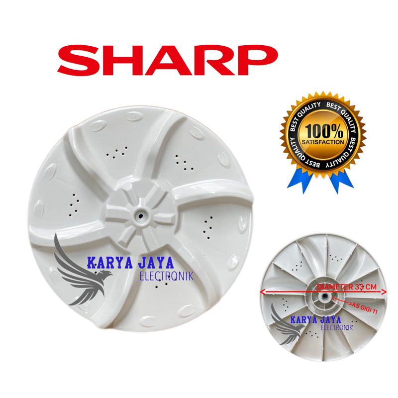 Pulsator Mesin Cuci Sharp es f800h top loading bukaan atas