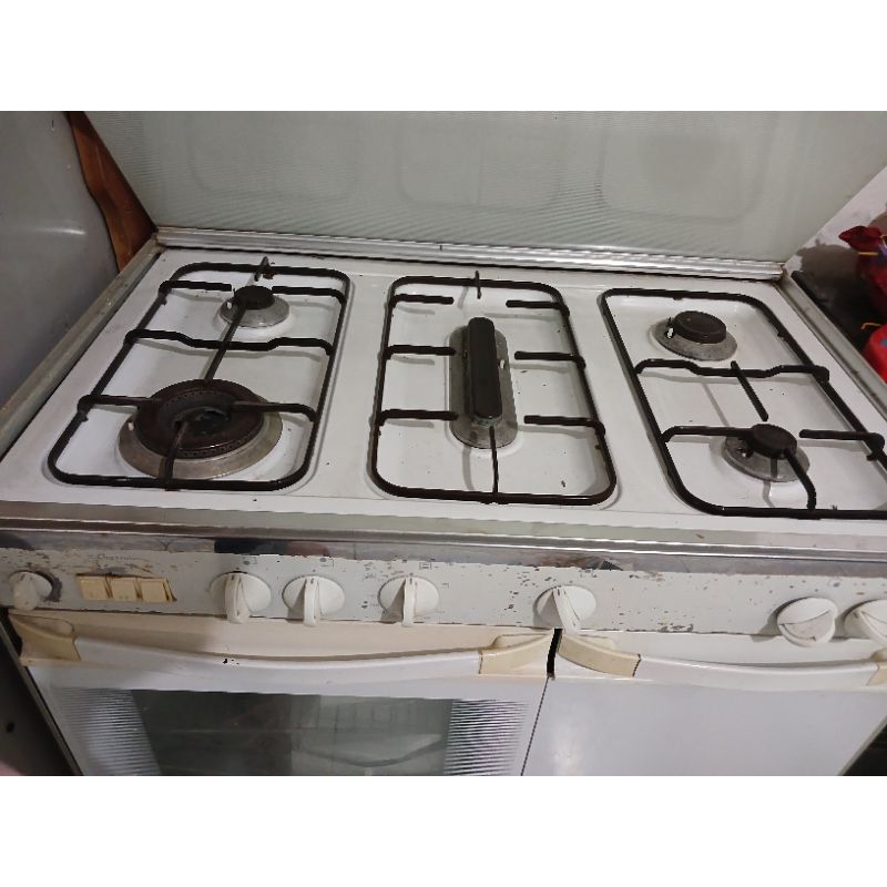 Free standing oven Electrolux kompor gas 4 tungku
