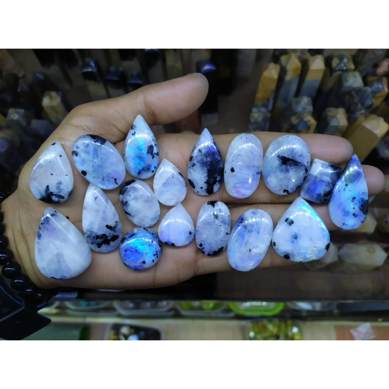 natural moonstone cabochon