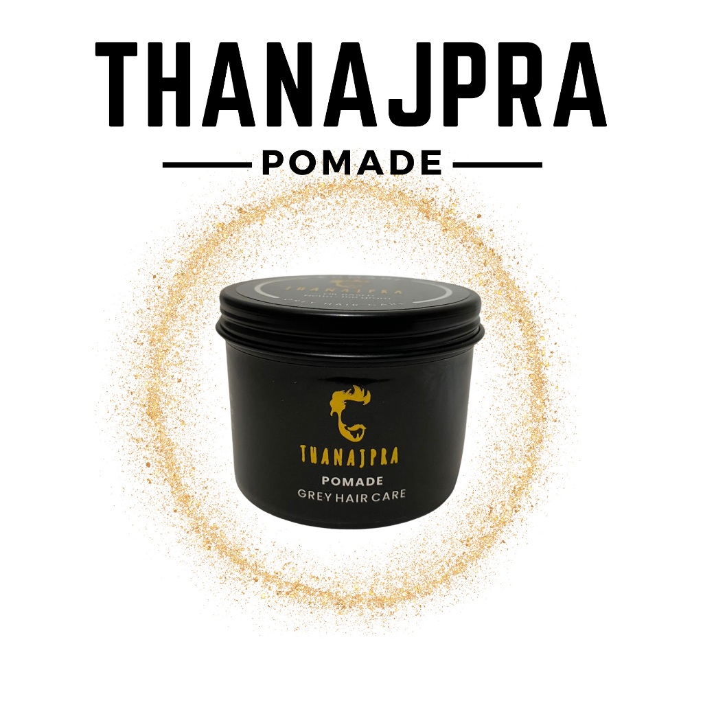 Pomade Premium Minyak Rambut Pria Penghitam Rambut Uban Thanajpra