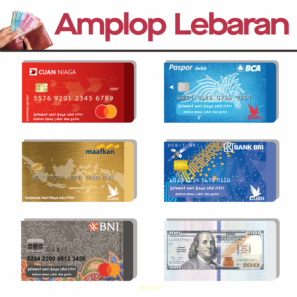 

Amplop Lebaran AaTeeM Unik Lucu Uang Isi 10 Amplop / Kartu Lebaran / Angpao - by iezstin