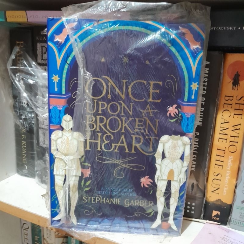 Once Upon A Broken Heart by Stephanie Gerber (BOOKED JANGAN CO) [Preloved like new HC UK]