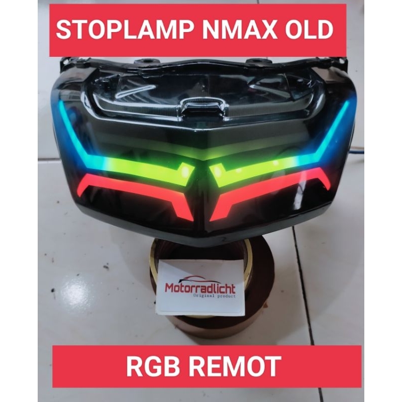 Stoplamp nmax old custom RGB REMOT