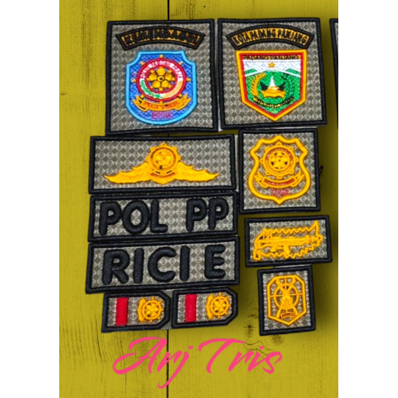 Bordir Pol Pp Batik Timbul 3D