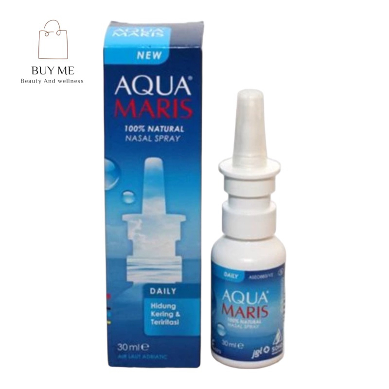 AQUA MARIS DAILY NASAL SPRAY 30 ML Untuk Dekongestan & Pembersih Hidung Harian, Mengatasi Kekeringan