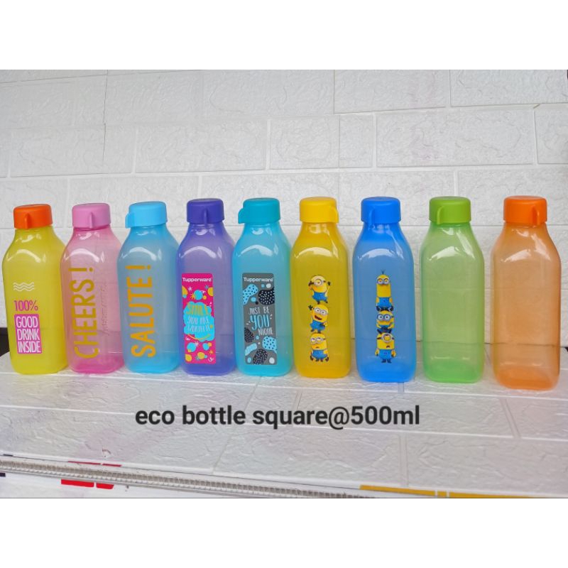 eco bottle @500ml squareTupperware