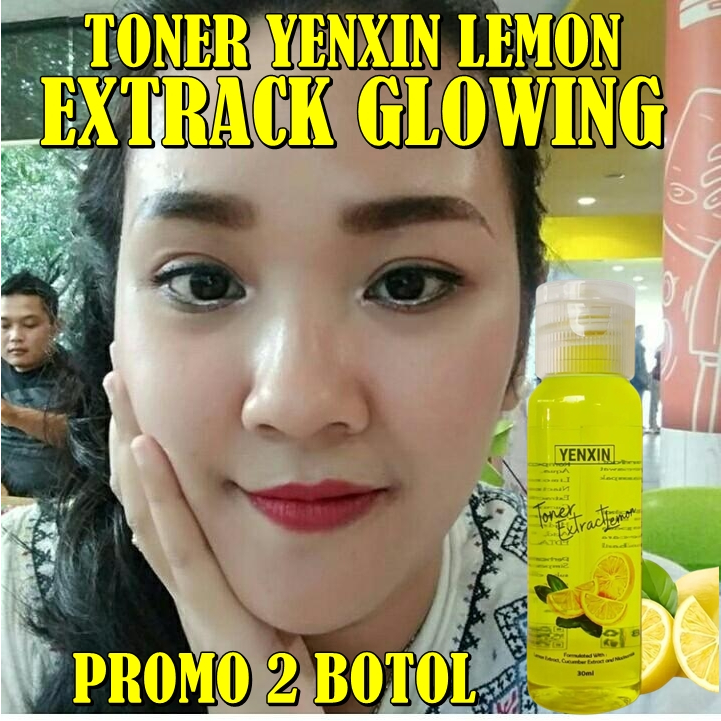 TONER WAJAH GLOWING ASLI PUTIH MENGATASI FLEK HITAM KUSAM JERAWAT PRIA WANITA-PEMBERSIH WAJAH - tone