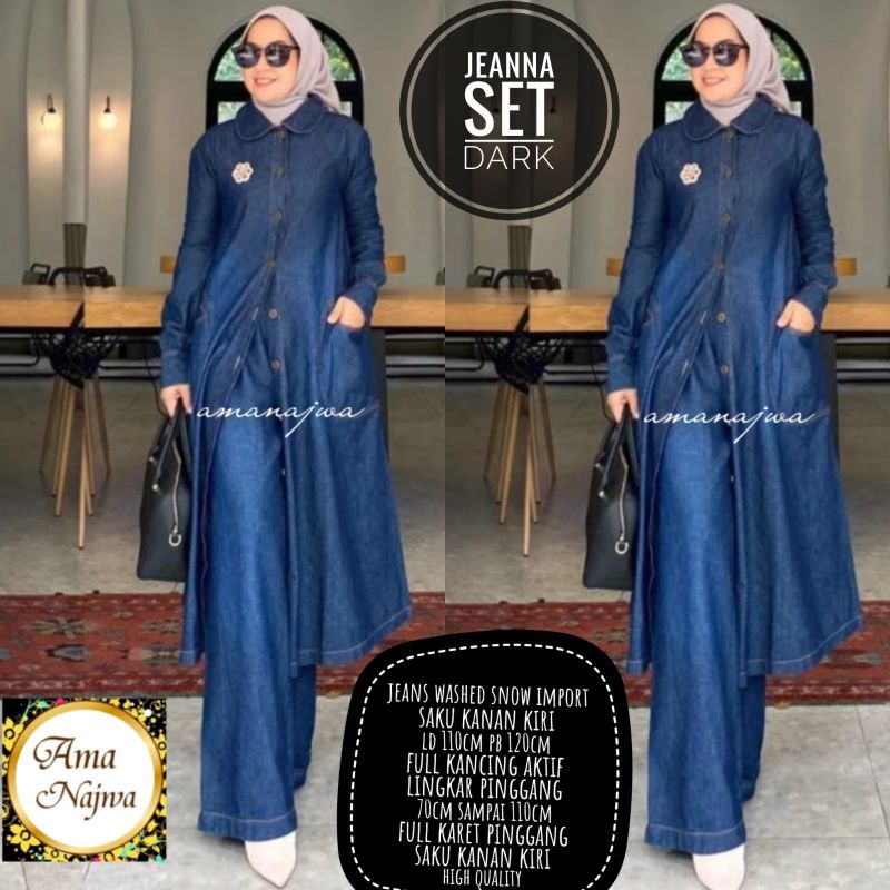 JEANNA SET JEANS,Ama najwa