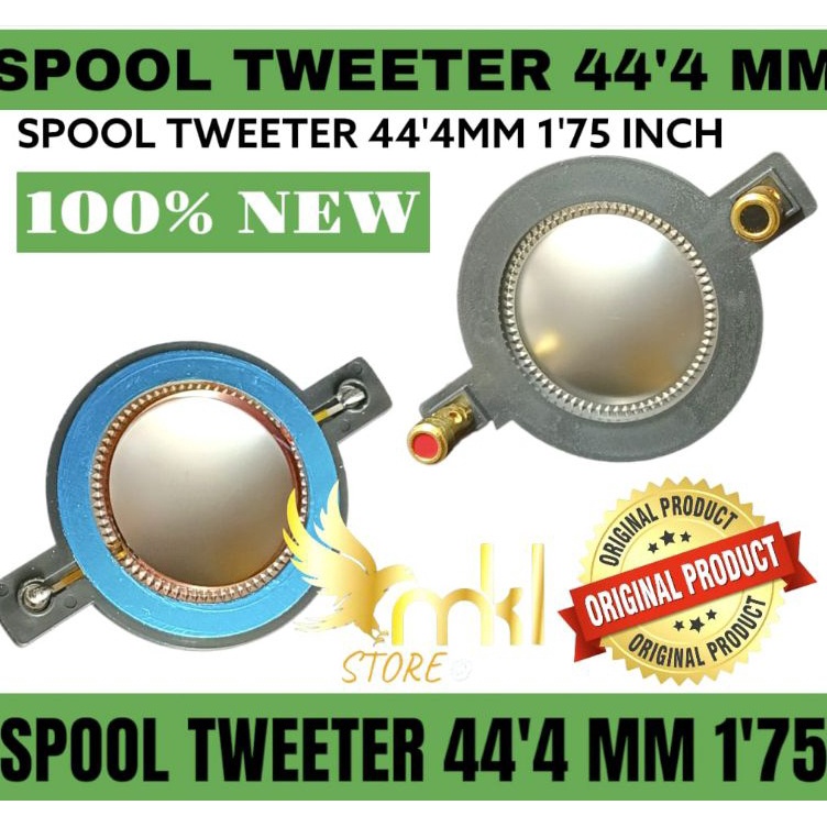 Kqw SPOOL TWEETER SOUND UKURAN 444MM SPOOL DRIVER TWEETER 444MM 175 INCH