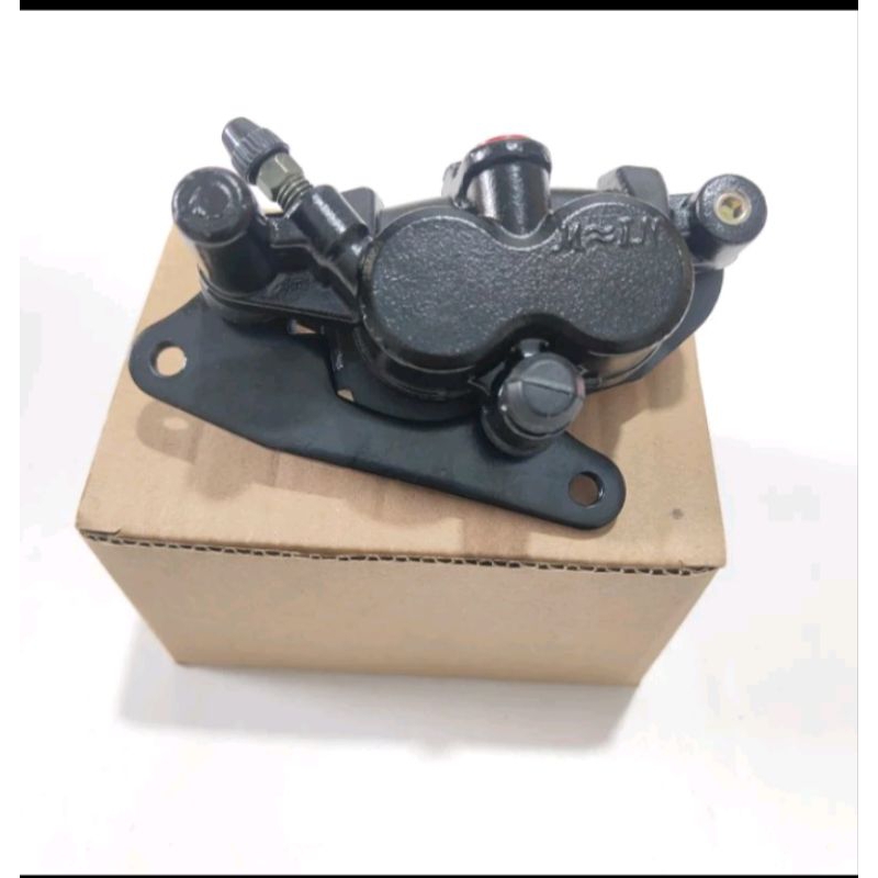 Kaliper cakram pala babi depan vario 110 karbu 2piston original copotan