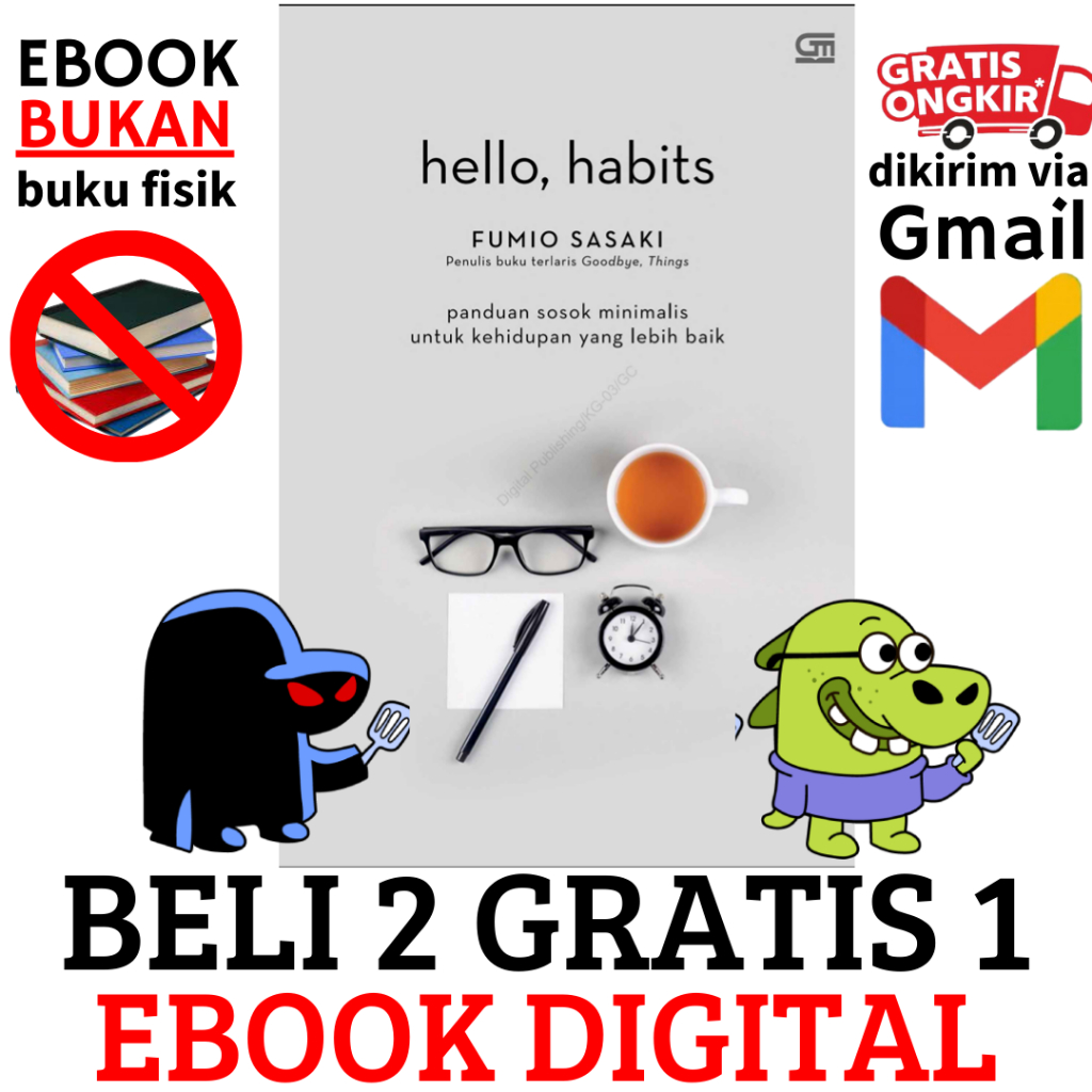 

(650) Hello, Habits - Panduan Sosok Minimalis untuk Kehidupan yang Lebih Baik