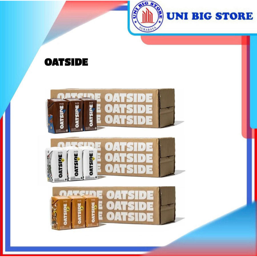 

Oatside Susu Oat STRAW Milk Barista | Chocolate | Coffee 200 ml x 24 pcs DUS Coklat