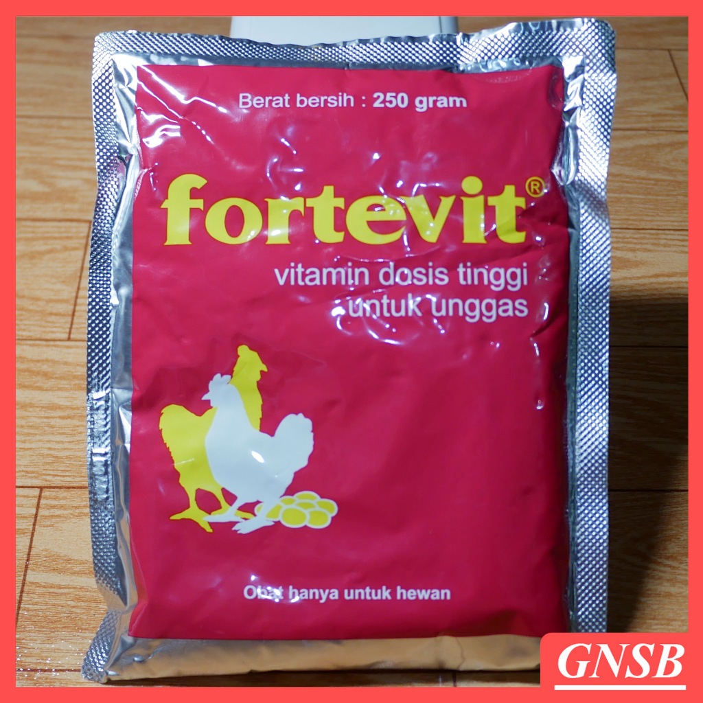 FORTEVIT VITAMIN UNTUK UNGGAS 250GRAM
