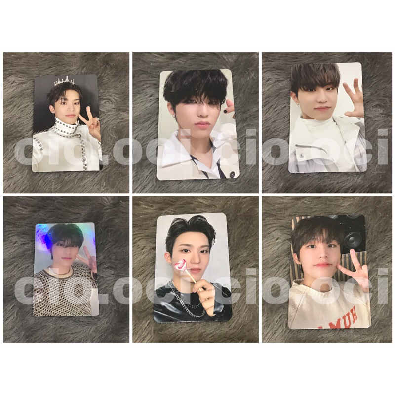 [Ready Stock] Official photocard jeongwoo treasure jeongwoo maung pob welcoll welcoming collection h