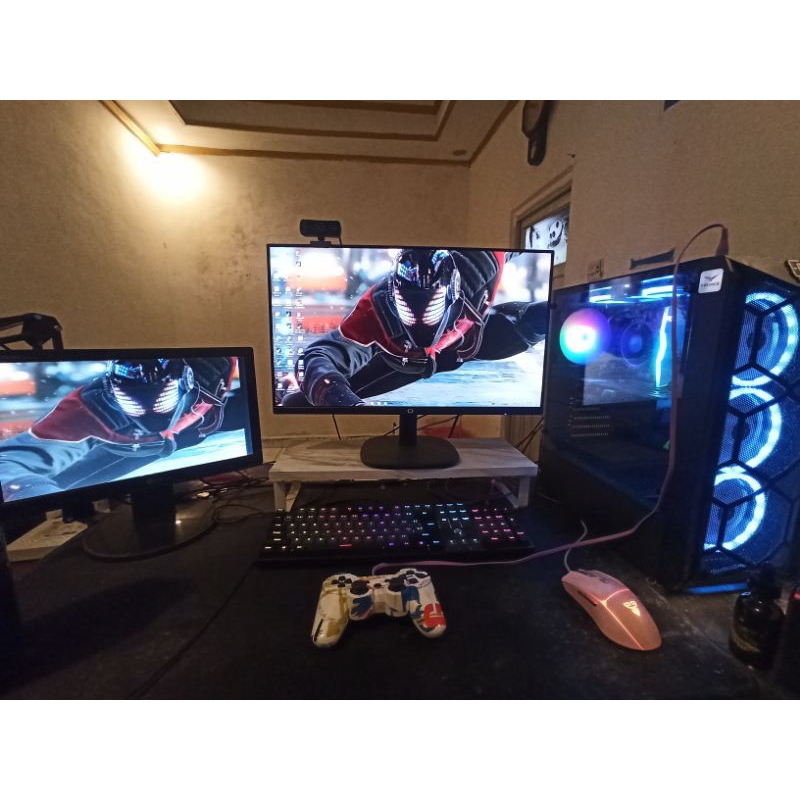 PC Gaming Fullset Siap Streaming Spek Cakep