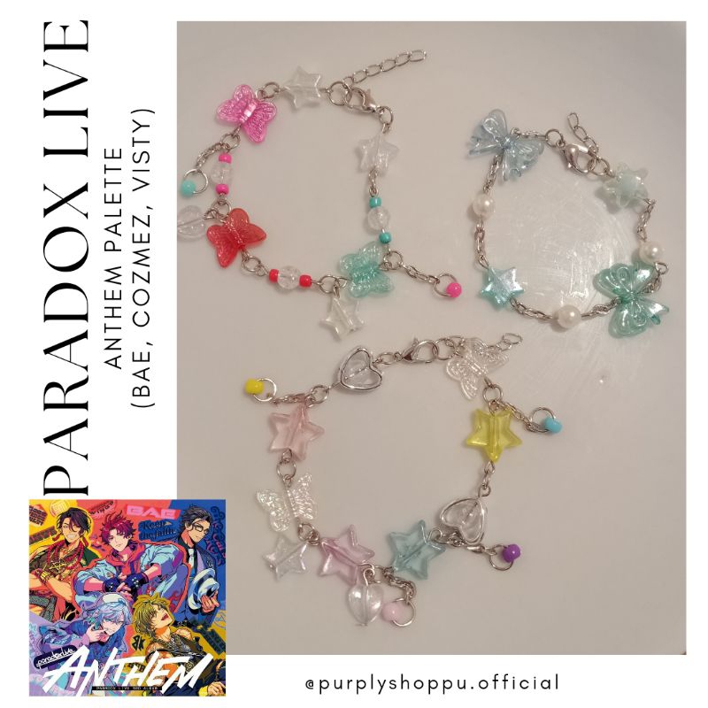Gelang Manik Cantik Aesthetic Beads Bracelet Paradox Live Anthem palette