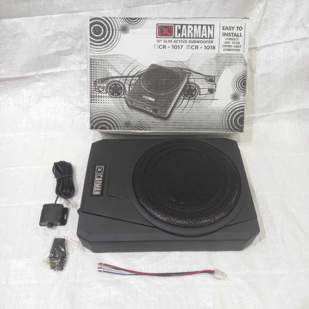 Subwoofer Kolong 10 Inch Sub Kolong CARMAN CR-1018 Original Universal