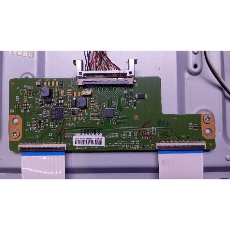 PANASONIC TH-43C305G T-CON LOGIC - TCON PANASONIC LED TV TH43C305G - MESIN TV PANASONIK 43C305G - 43