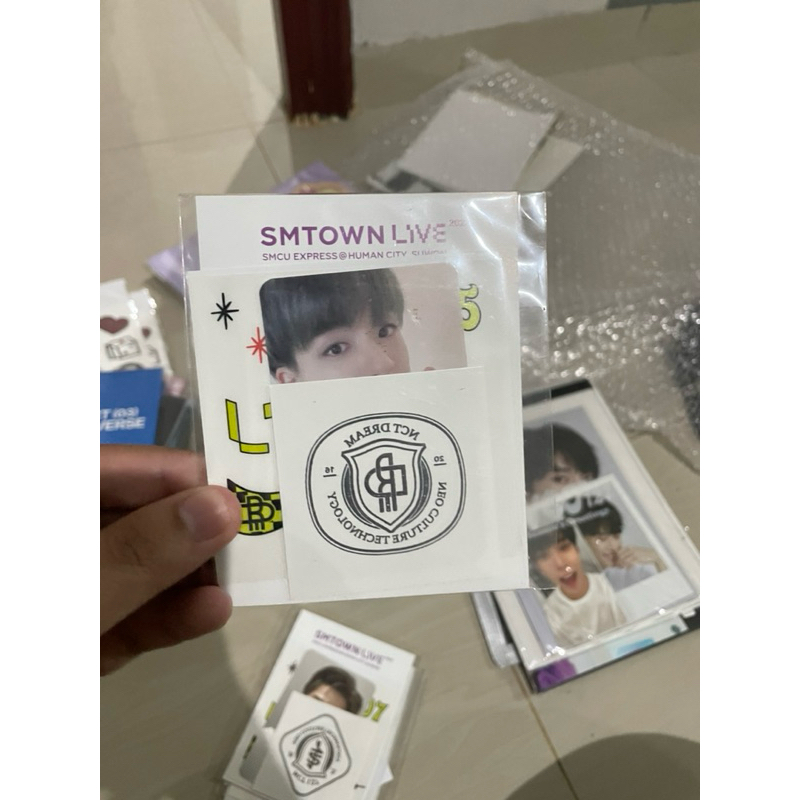 READY STOCK SMCU SMTOWN AR TATTOO STICKER SET NCT DREAM 127 HAECHAN JENO JAEMIN JAEHYUN CHENLE