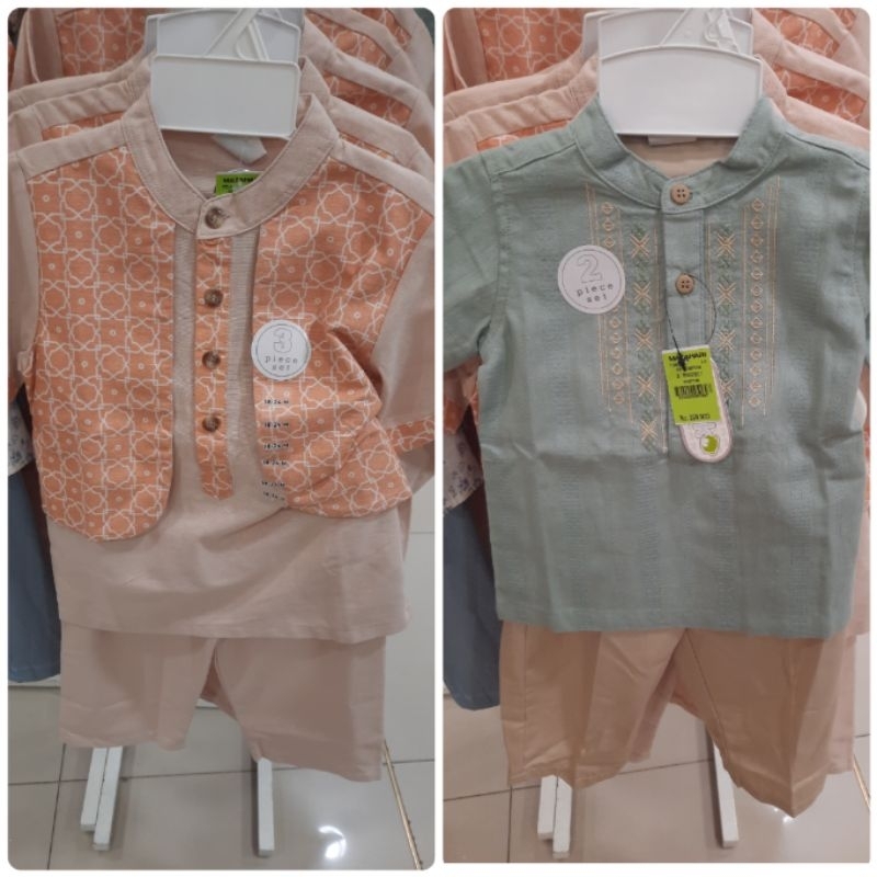 setelan baju koko anak cowok pipiniko