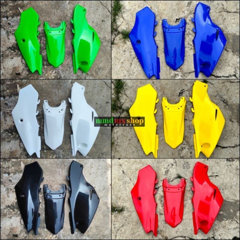 Cover body Klx 230 sm dan Spakbor belakang Klx 230 Body Set belakang Klx 230