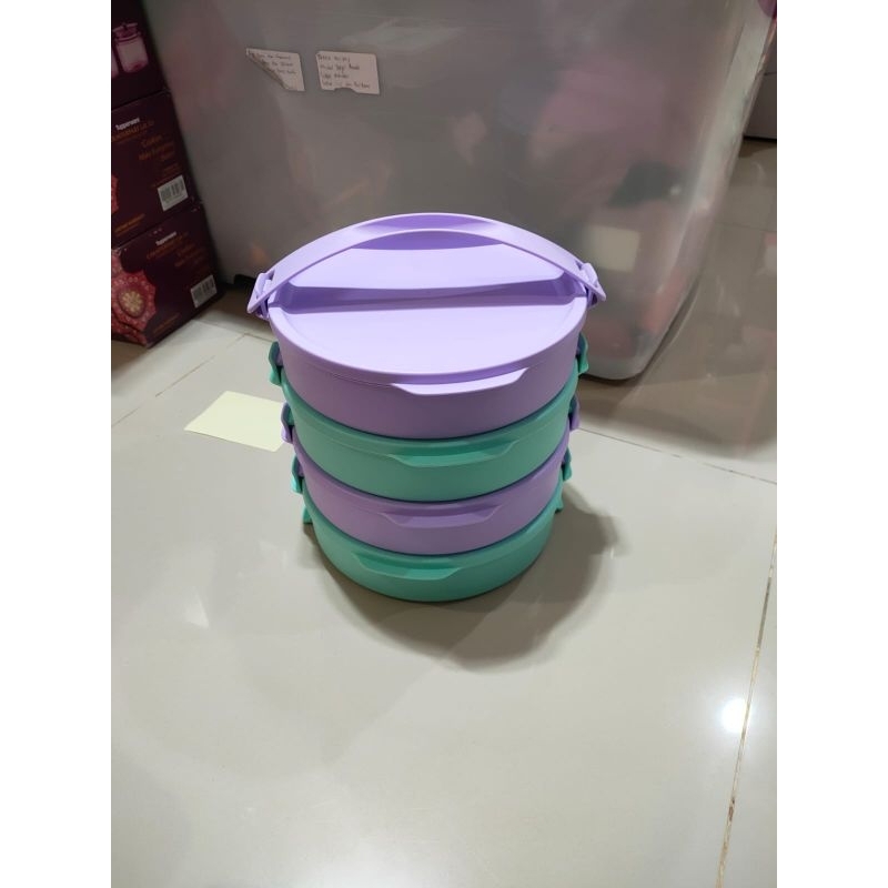 Tupperware Original Promo Set Rantang Warna Pastel