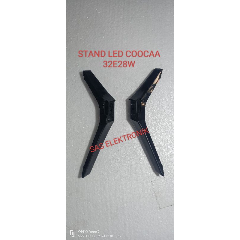 STAND BRACKET KAKI PEDESTAL DUDUKAN TV LED COOCAA 32 INCH 32E28W 32E28 W