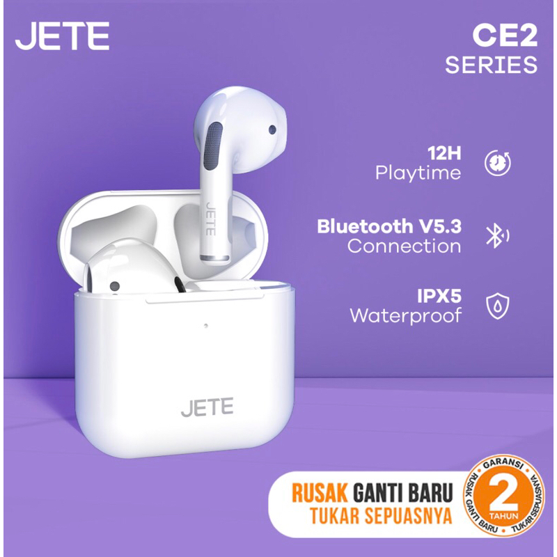 JETE CE2 SERIES TWS HIGHT QUALITY AUDIO
