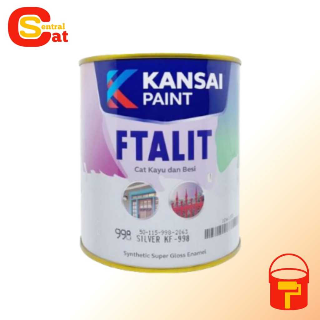 CAT MINYAK FTALIT KANSAI 1KG FTALIT CAT KAYU BESI