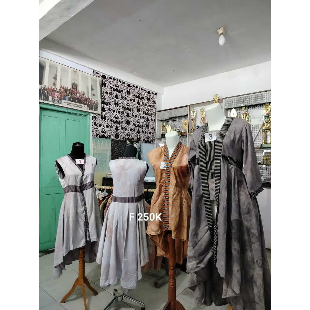 outer ecoprint wanita