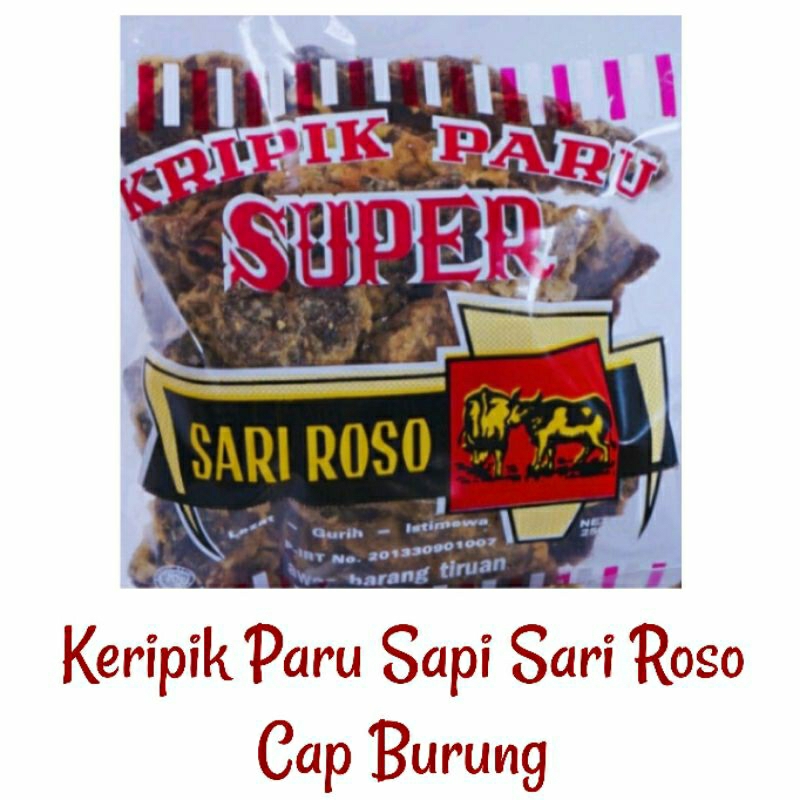 

Keripik Paru Sapi Sari Roso Cap Elang