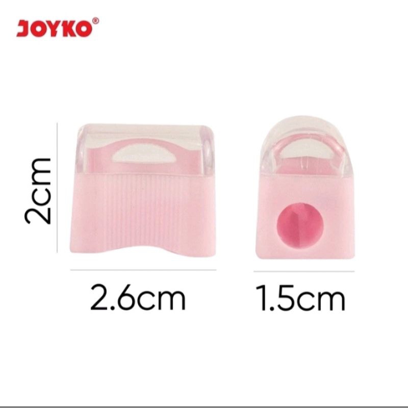 

4 pcs Rautan Serutan Sharpener Joyko SP-362PTL
