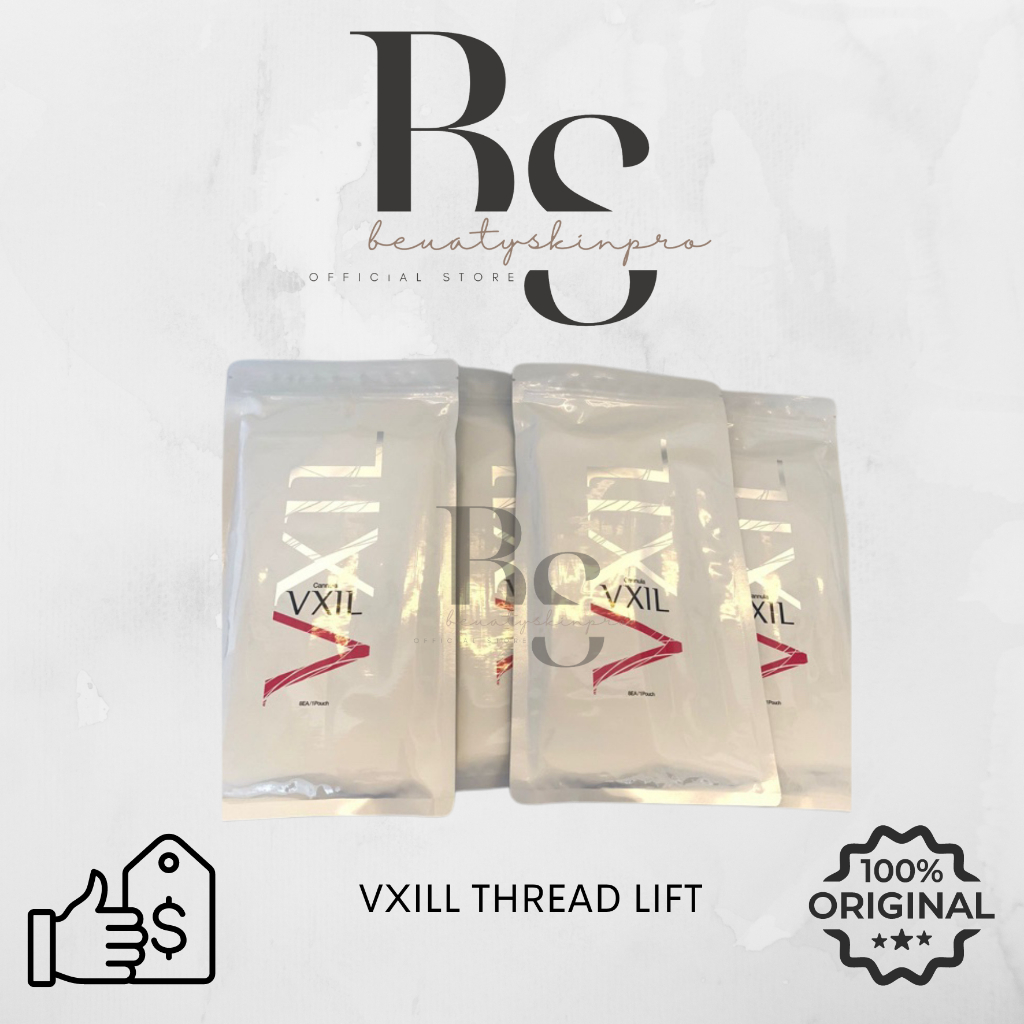 PREMIUM VXILL THREAD LIFT BENANG WAJAH PIPI 18g dan 19g 2EA/8EA/PACK